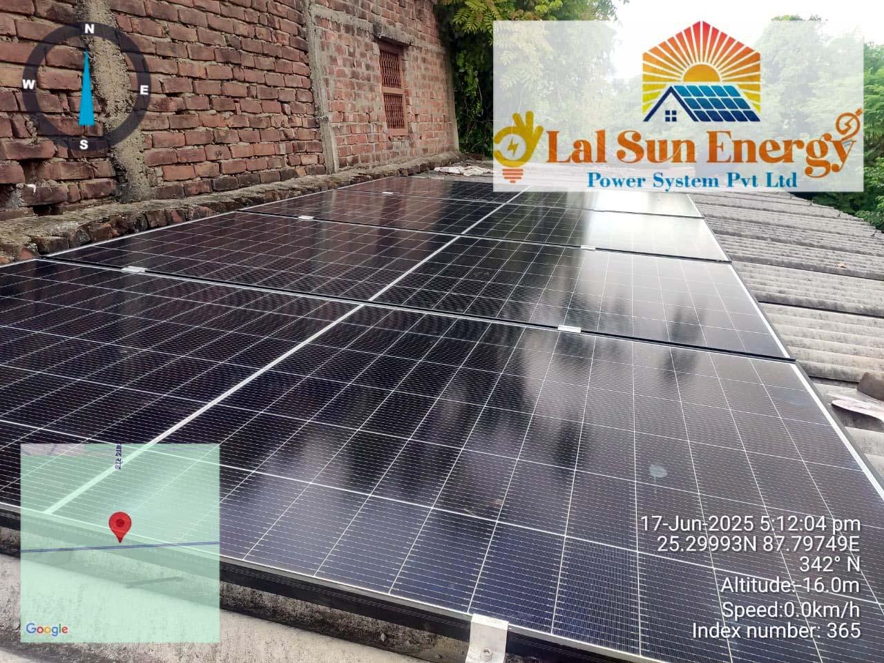 🌞 अमदाबाद नगर पंचायत में प्रधानमंत्री सूर्य घर योजना का पहला सोलर इंस्टॉलेशन / First Solar Installation under PM Surya Ghar Yojna in Amdabad Nagar Panchayat, Katihar